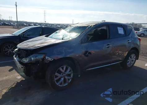 2011 Nissan Murano S z USA, uszkodzony, nr VIN JN8AZ1MU5BW068151